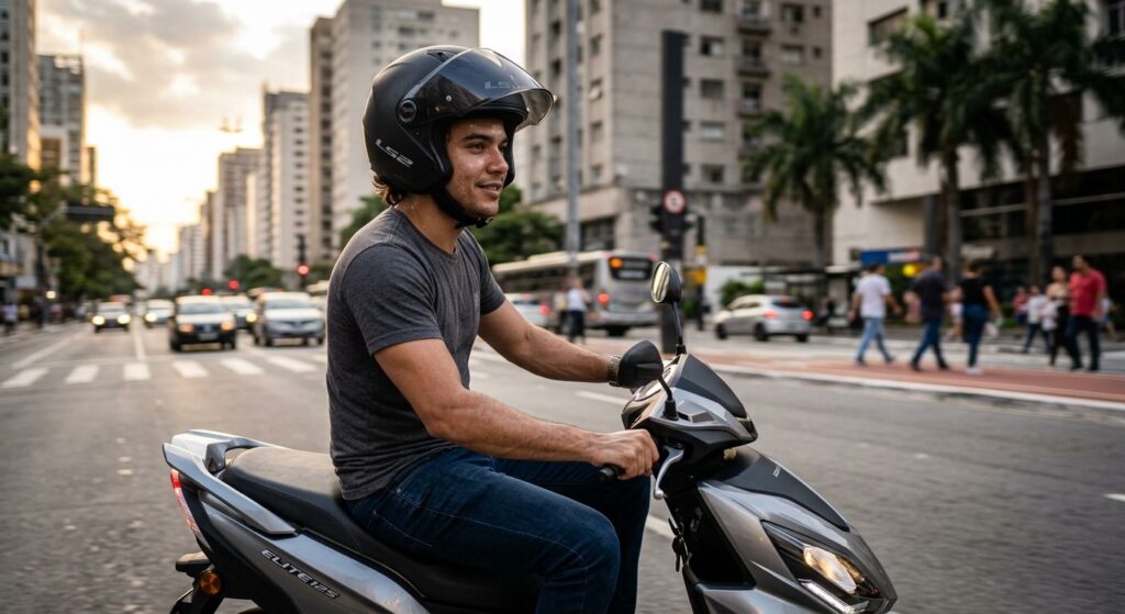 Moto automática cnh SP: por que sai plena sem EAR